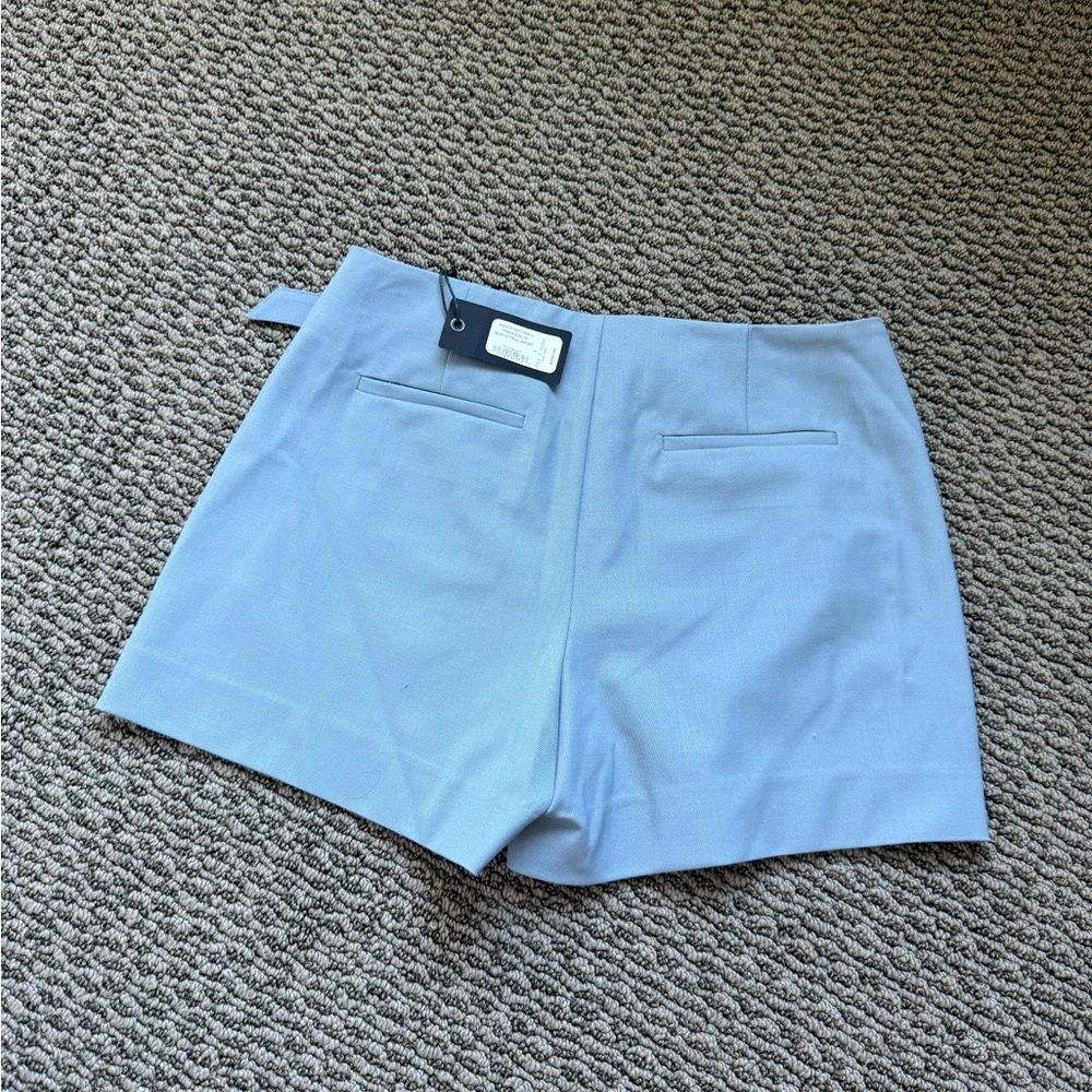 Rag & Bone Light Blue Sasha Twill Skort - Picture 3 of 6